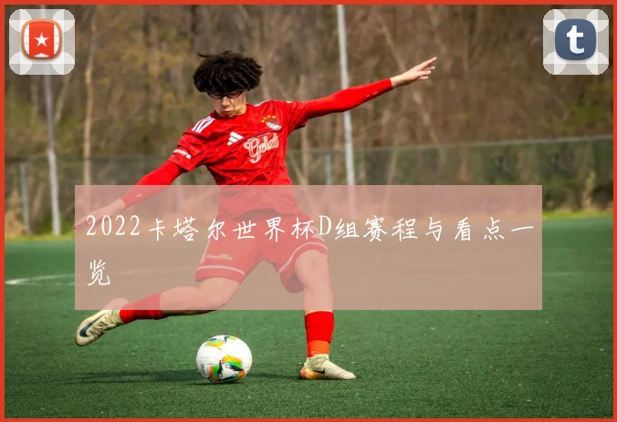 2022卡塔尔世界杯D组赛程与看点一览